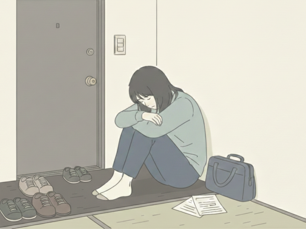 疲れ　悩み　行動できない　自信がない