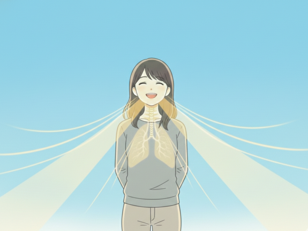 笑顔　楽しい　姿勢　感情